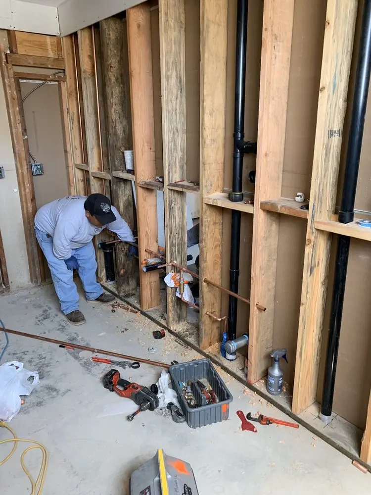 Commercial rough-in plumbing for Water Heater Replacement in Lindon